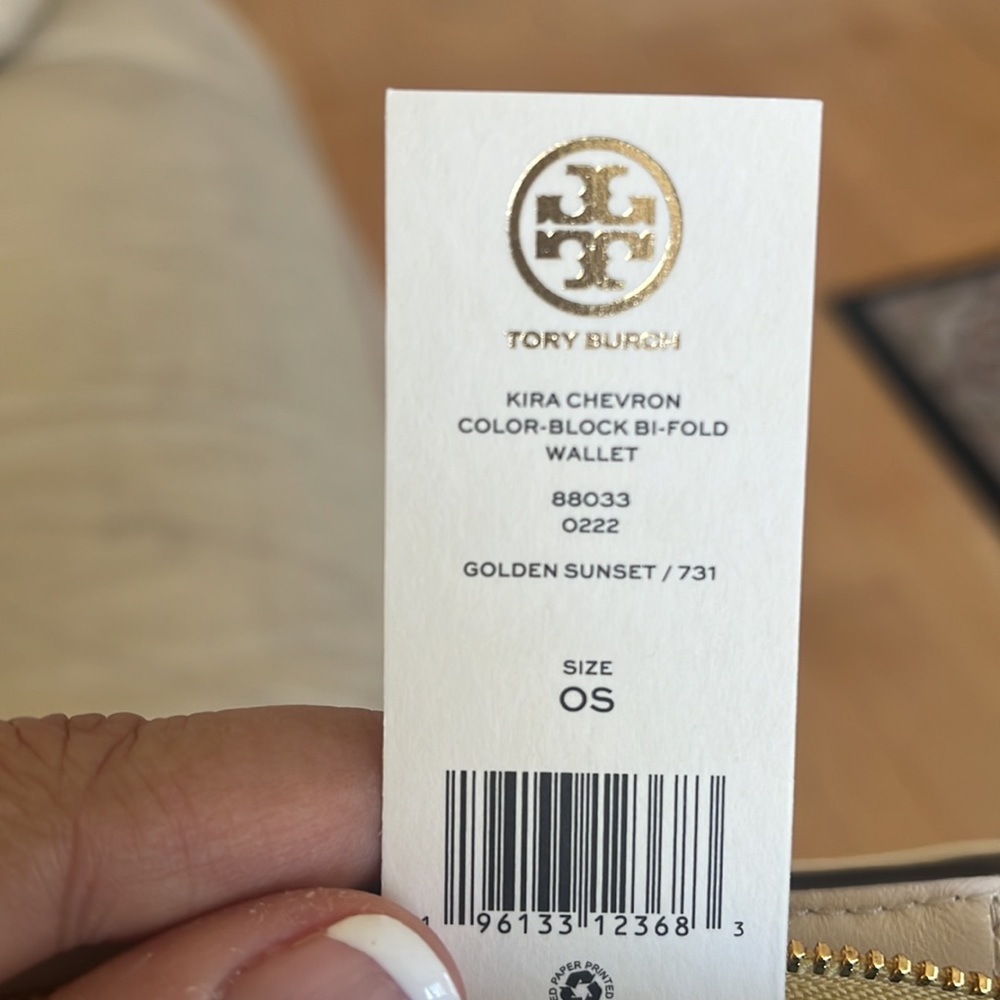 Kira Chevron Color Block Bi-Fold Wallet - image 3